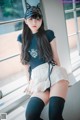 Jeong Jenny 정제니, [DJAWA] Classic Athletic Girl in Navy Blue Set.02 P14 No.226738