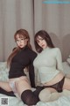 BoLoli 2017-04-07 Vol.042: Models Xia Mei Jiang (夏 美 酱) and Liu You Qi Sevenbaby (柳 侑 绮 Sevenbaby) (51 photos) P1 No.a1978b